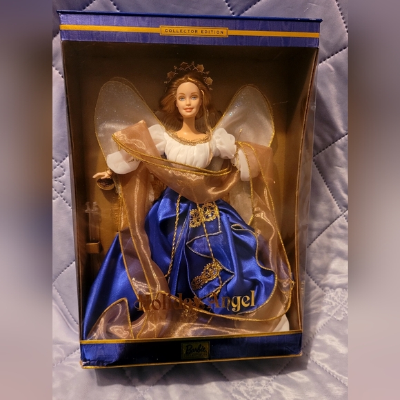 Mattel Holiday Angel Barbie dolls from the Collector Edition series. NRFB - Picture 3 of 16